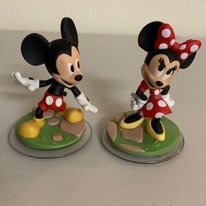 Disney Infinity 3.0 Edition Mickey and Minnie Video Game Figures Playing Pieces